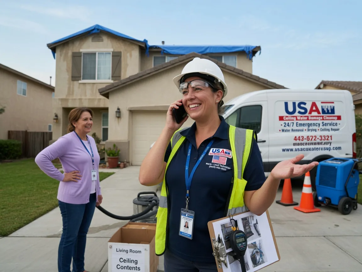 Ceiling Water Damage Restoration Gobles, MI FAQs